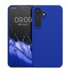 Etui Kwmobile do Samsung Galaxy S24, niebieskie, silikonowe, KWM000021KW022C