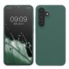 Etui Kwmobile do Samsung Galaxy S24, zielone, silikonowe, KWM000021KW023C