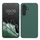 Etui Kwmobile do Samsung Galaxy S24, zielone, silikonowe, KWM000021KW023C