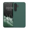 Etui Kwmobile do Samsung Galaxy S24, zielone, silikonowe, KWM000021KW023C