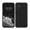 Etui Kwmobile do Samsung Galaxy S24 FE, czarne, silikonowe, KWM000021WA001C
