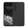 Etui Kwmobile do Samsung Galaxy S24 FE, ciemnoszare, silikonowe, KWM000021WA002C