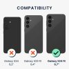 Etui Kwmobile do Samsung Galaxy S24 FE, ciemnoszare, silikonowe, KWM000021WA002C