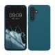 Etui Kwmobile do Samsung Galaxy S24 FE, niebieskie, silikonowe, KWM000021WA003C