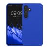 Etui Kwmobile do Samsung Galaxy S24 FE, niebieskie, silikonowe, KWM000021WA006C
