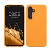 Etui Kwmobile do Samsung Galaxy S24 FE, pomarańczowe, silikonowe, KWM000021WA007C