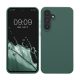 Etui Kwmobile do Samsung Galaxy S24 FE, zielone, silikonowe, KWM000021WA009C