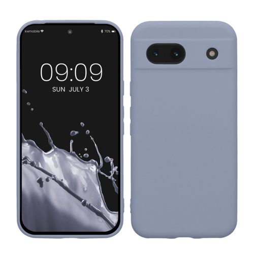 Etui Kwmobile do Google Pixel 8a, szare, silikonowe, KWM000020KU033C