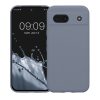Etui Kwmobile do Google Pixel 8a, szare, silikonowe, KWM000020KU034C