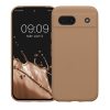 Etui Kwmobile do Google Pixel 8a, kremowe, silikonowe, KWM000020KU035C