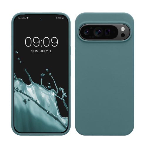 Etui Kwmobile do Google Pixel 9 Pro XL, jasnozielone, silikonowe, KWM000020PV023C