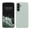 Etui Kwmobile do Samsung Galaxy S24 FE, jasnozielone, silikonowe, KWM000021WC004C