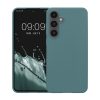 Etui Kwmobile do Samsung Galaxy S24 FE, jasnozielone, silikonowe, KWM000021WC006C