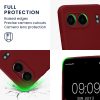 Etui Kwmobile do OnePlus Nord 4, ciemnoczerwone, silikonowe, KWM000022VI003C