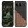 Etui Kwmobile do OnePlus Nord 4, Brązowy/Czarny, Drewno/Silikon, KWM000022VK001C