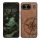 Etui Kwmobile do OnePlus Nord 4, brązowe, drewno/silikon, KWM000022VM001C