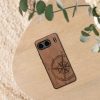 Etui Kwmobile do OnePlus Nord 4, brązowe, drewno/silikon, KWM000022VM001C