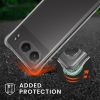 Etui Kwmobile ze smyczą do OnePlus Nord 4, przezroczyste/czarne, silikonowe, KWM000022VN001C