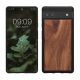 Etui Kwmobile do Google Pixel 6a, brązowe, drewno/silikon, KWM000015MB003C