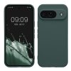 Etui Kwmobile do Google Pixel 9, ciemnozielone, silikonowe, KWM000020PG013C