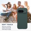 Etui Kwmobile do Google Pixel 9, ciemnozielone, silikonowe, KWM000020PG013C