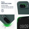 Etui Kwmobile do Google Pixel 9, ciemnozielone, silikonowe, KWM000020PG013C
