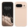 Etui Kwmobile do Google Pixel 9, kremowe, silikonowe, KWM000020PG015C