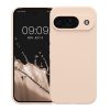 Etui Kwmobile do Google Pixel 9, kremowe, silikonowe, KWM000020PG015C