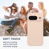 Etui Kwmobile do Google Pixel 9, kremowe, silikonowe, KWM000020PG015C