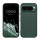 Etui Kwmobile do Google Pixel 9 Pro, ciemnozielone, silikonowe, KWM000020PH013C