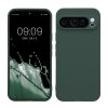 Etui Kwmobile do Google Pixel 9 Pro XL, ciemnozielone, silikonowe, KWM000020PU010C