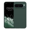Etui Kwmobile do Google Pixel 9 Pro XL, ciemnozielone, silikonowe, KWM000020PU010C