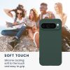 Etui Kwmobile do Google Pixel 9 Pro XL, ciemnozielone, silikonowe, KWM000020PU010C