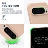 Etui Kwmobile do Google Pixel 9 Pro XL, kremowe, silikonowe, KWM000020PU012C