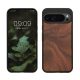 Etui Kwmobile do Google Pixel 9 Pro XL, brązowe, drewno/silikon, KWM000020PX003C