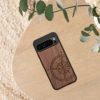 Etui Kwmobile do Google Pixel 9 Pro XL, brązowe, drewno/silikon, KWM000020QT001C