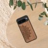 Etui Kwmobile do Google Pixel 9 Pro XL, brązowe, drewno/silikon, KWM000020QT002C