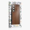 Etui Kwmobile do Samsung Galaxy S24 FE, brązowe, drewno/silikon, KWM000021WK001C