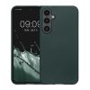 Etui Kwmobile do Samsung Galaxy S23 FE, zielone, silikonowe, KWM000021WO001C