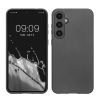 Etui Kwmobile do Samsung Galaxy S23 FE, szare, silikonowe, KWM000021WO004C