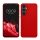 Etui Kwmobile do Samsung Galaxy S24 FE, czerwone, silikonowe, KWM000021WP006C