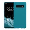 Etui Kwmobile do Samsung Galaxy S10, niebieskie, silikonowe, KWM000009MS005C