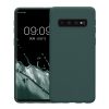 Etui Kwmobile do Samsung Galaxy S10, zielone, silikonowe, KWM000009MS007C