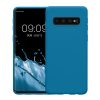 Etui Kwmobile do Samsung Galaxy S10, niebieskie, silikonowe, KWM000009MS009C
