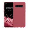 Etui Kwmobile do Samsung Galaxy S10, ciemnoróżowe, silikonowe, KWM000009MS012C