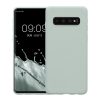 Etui Kwmobile do Samsung Galaxy S10, jasnozielone, silikonowe, KWM000009MS014C