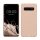Etui Kwmobile do Samsung Galaxy S10, kremowe, silikonowe, KWM000009MS015C