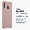 Etui Kwmobile do Huawei P30 Lite, kremowe, silikonowe, KWM000009NH070C
