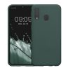 Etui Kwmobile do Samsung Galaxy A40, ciemnozielone, silikonowe, KWM000009ZX035C