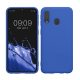 Etui Kwmobile do Samsung Galaxy A40, niebieskie, silikonowe, KWM000009ZX037C